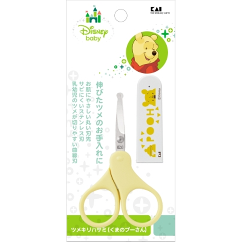 貝印 KK1494 ツメキリハサミ(くまのプーさん) 1個（ご注文単位6個）【直送品】