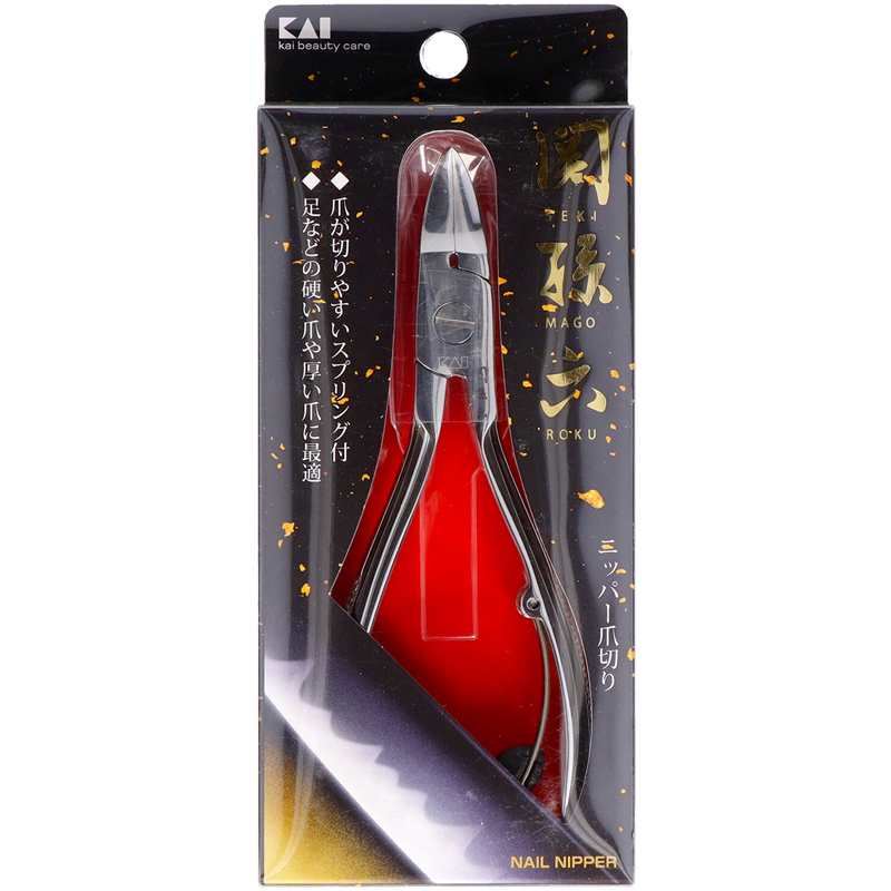 貝印 HC3504 関孫六 ニッパーツメキリ 1個（ご注文単位6個）【直送品】