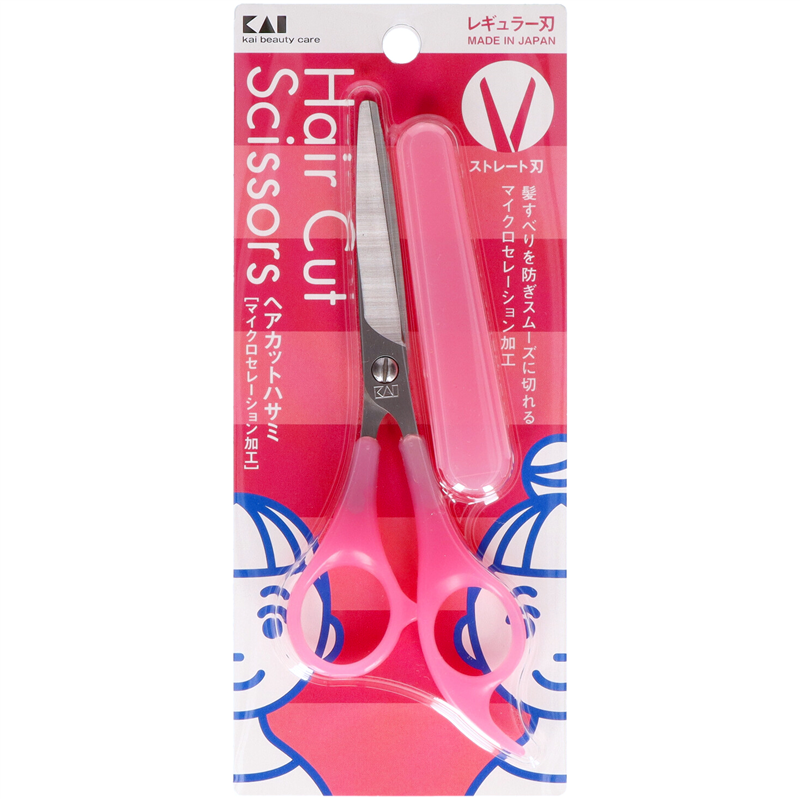 貝印 KQ3046 ヘアカットハサミ(キャップ付) 1個（ご注文単位6個）【直送品】
