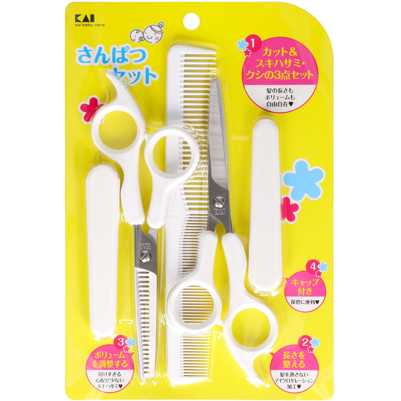 貝印 KF0131 サンパツセット 1個(ご注文単位6個)【直送品】