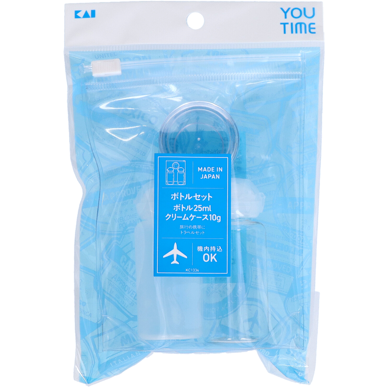 貝印 KC1334 ボトルセット 25ml 1個（ご注文単位12個）【直送品】