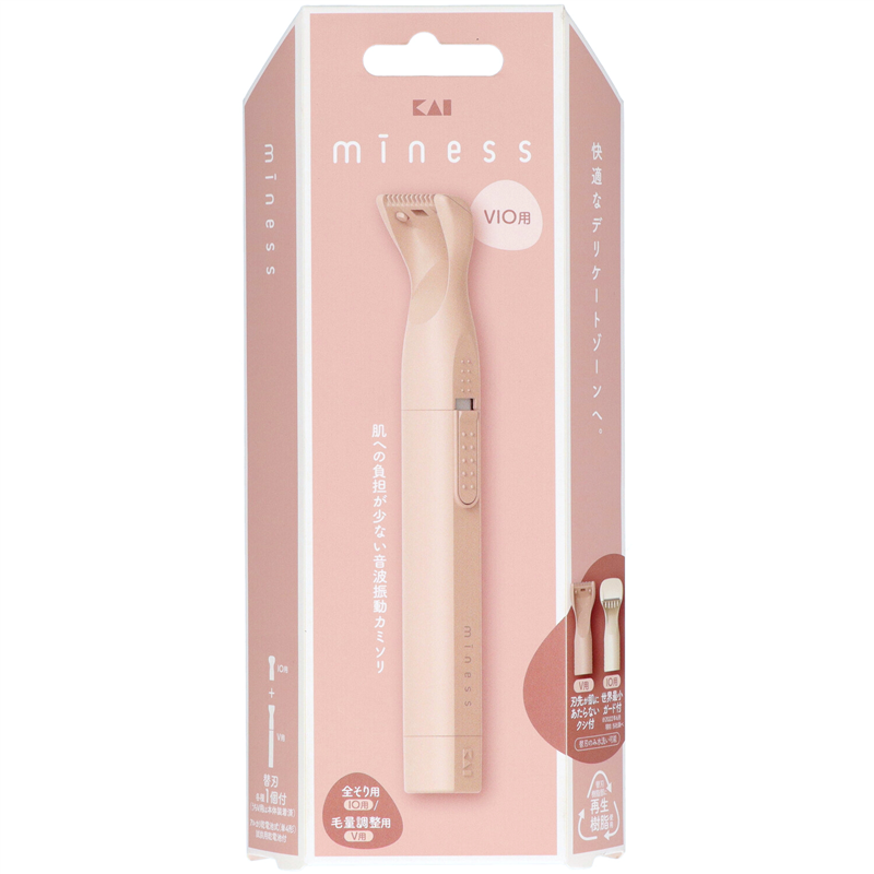 貝印 GA0134 miness VIOデリケートゾーン用カミソリ 1本（ご注文単位6本）【直送品】