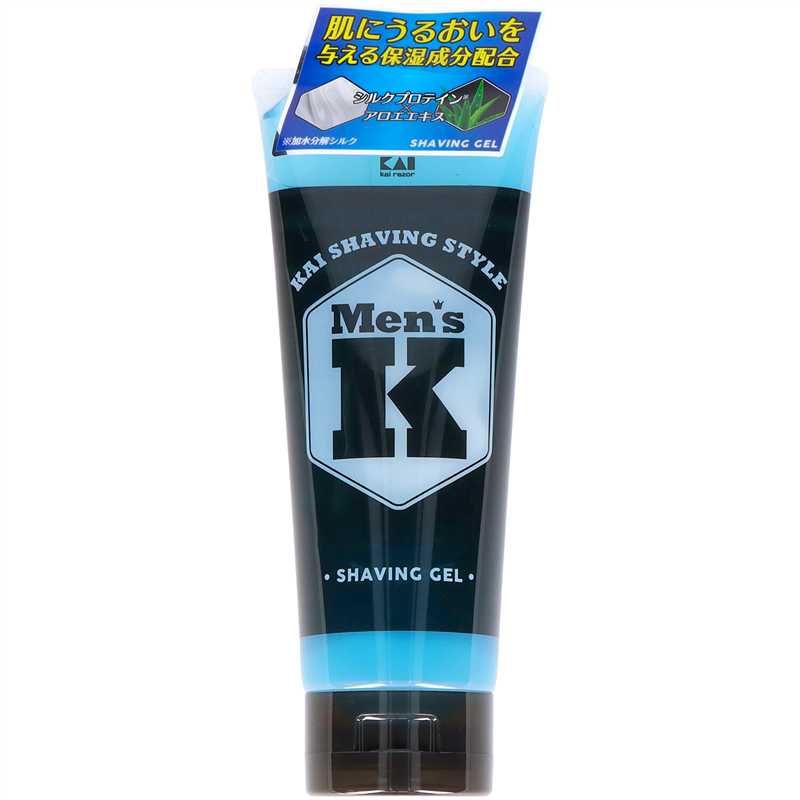 貝印 GA0046 MENSシルクプロテイン配合 シェービングジェル 1個（ご注文単位3個）【直送品】