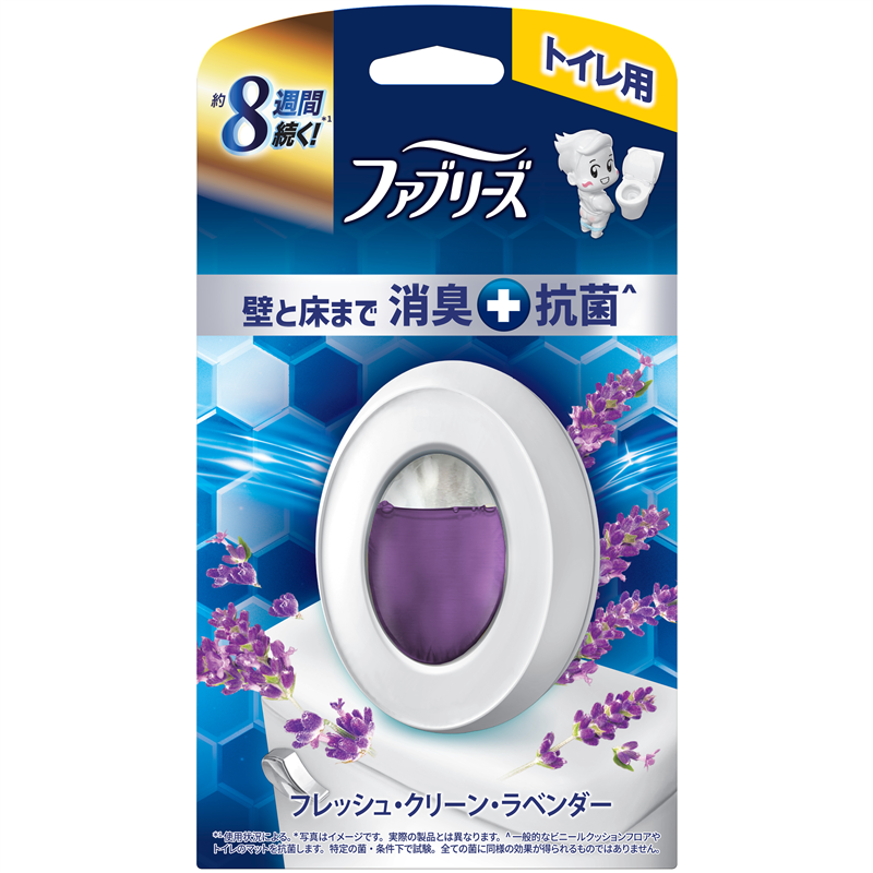 Ｐ＆Ｇジャパン合同会社 ファブリーズ トイレ用消臭剤プレミアムシリーズ+抗菌フレッシュクリーンラベンダー 1個（ご注文単位1個）【直送品】