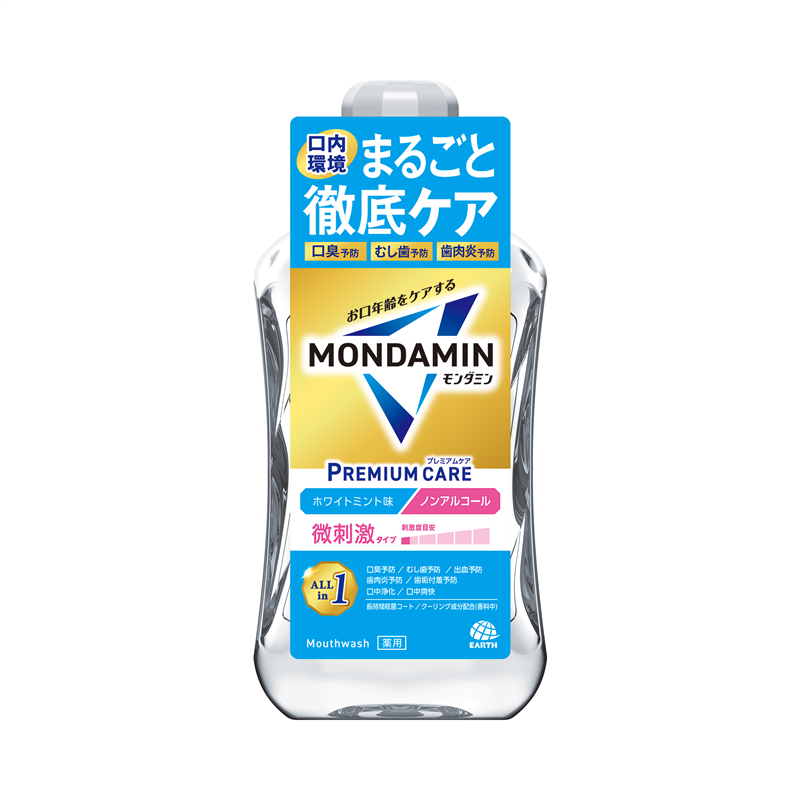 アース製薬 モンダミン プレミアムケア ホワイトミント 1000ml 1000mL 1パック(ご注文単位1パック)【直送品】