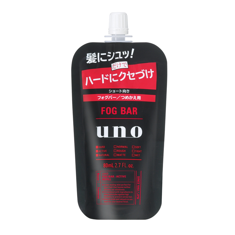 ファイントゥデイ ウーノ フォグバー がっちりアクティブ つめかえ用 f 80mL 1パック（ご注文単位1パック）【直送品】
