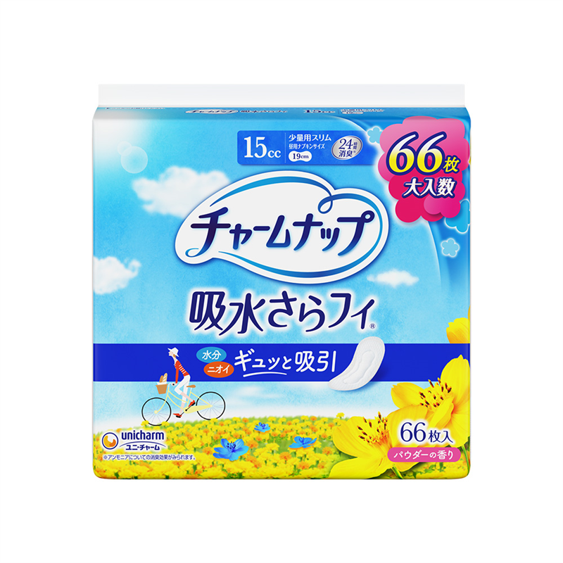 ユニ・チャーム チャームナップ少量用66枚 66枚 1パック（ご注文単位1パック）【直送品】