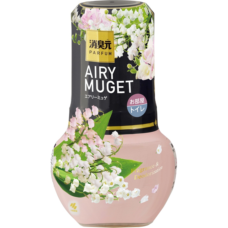 小林製薬 消臭元パルファムエアリーミュゲ 400mL 1パック(ご注文単位1パック)【直送品】