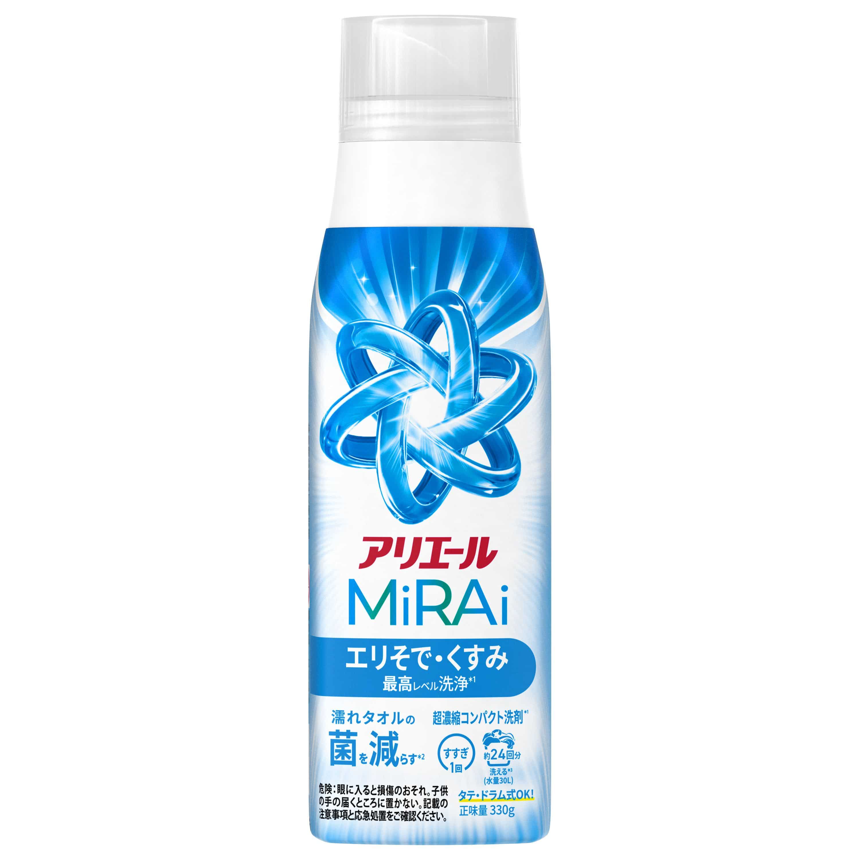 Ｐ＆Ｇジャパン アリエールミライ超濃縮本体 330G/パック（ご注文単位1パック）【直送品】