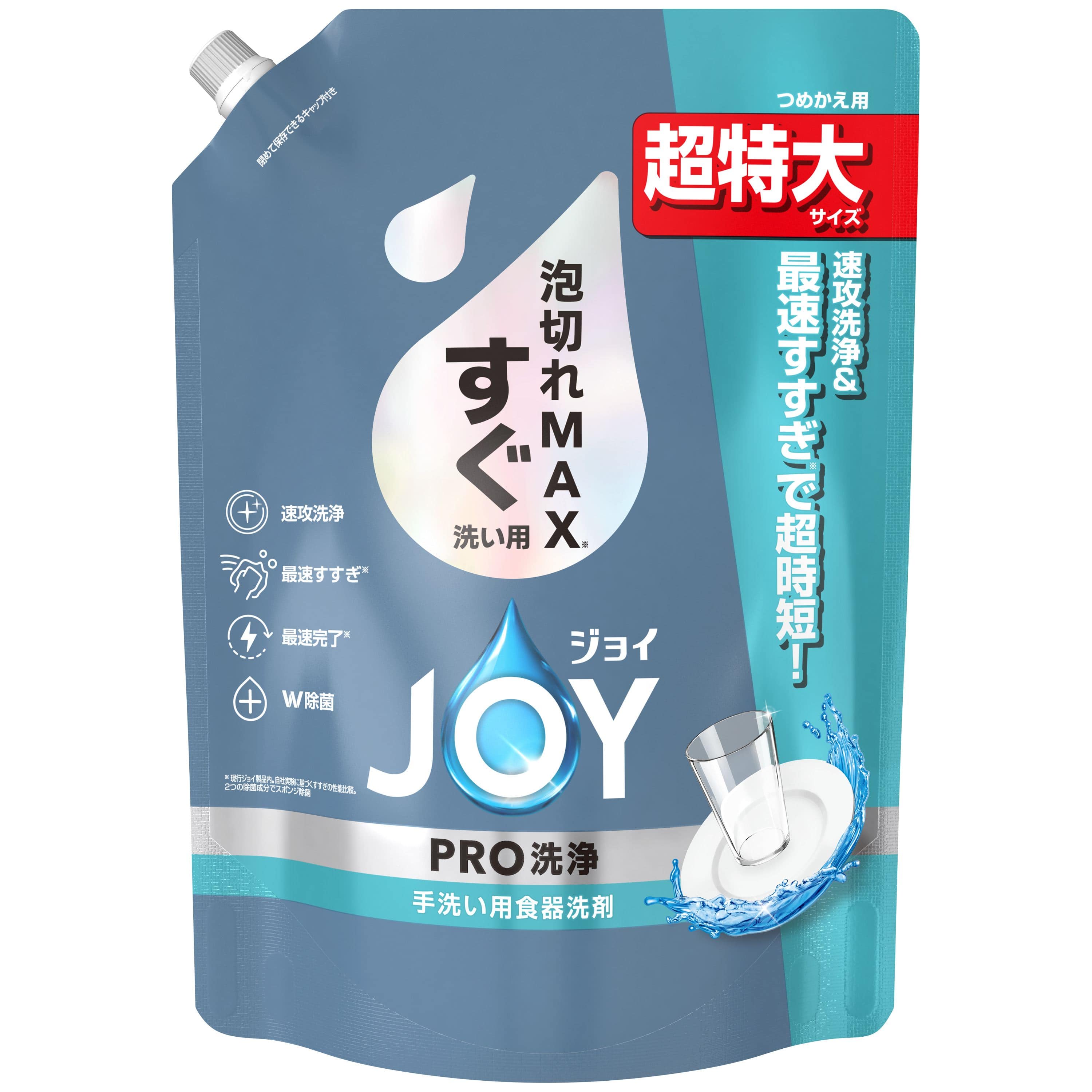 P&Gジャパン ジョイPRO洗浄すぐ洗い用詰替超特大 920mL/パック(ご注文単位1パック)【直送品】
