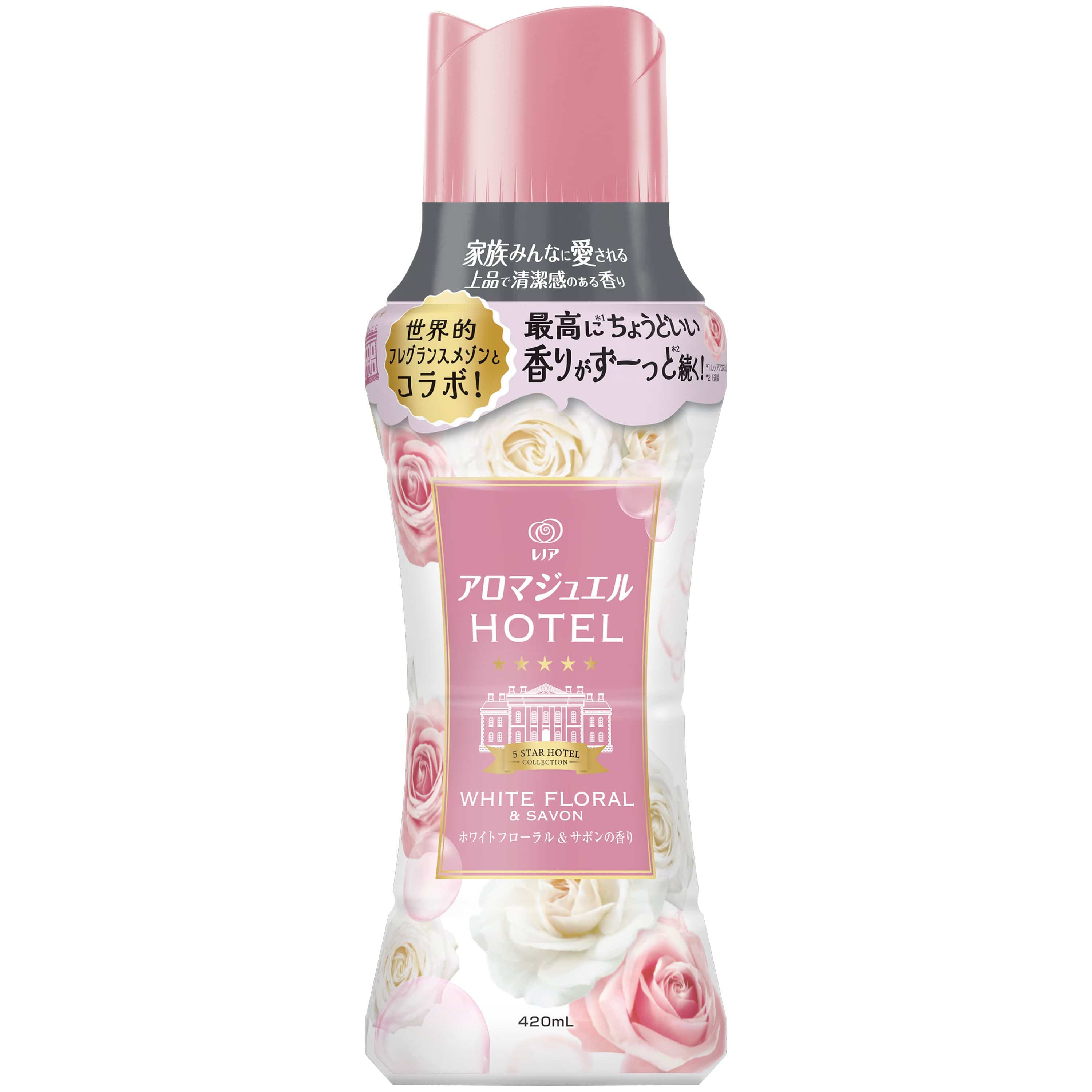 Ｐ＆Ｇジャパン レノアアロマジュエルホワイトフローラル&サボンの香り本体 420mL/パック（ご注文単位1パック）【直送品】