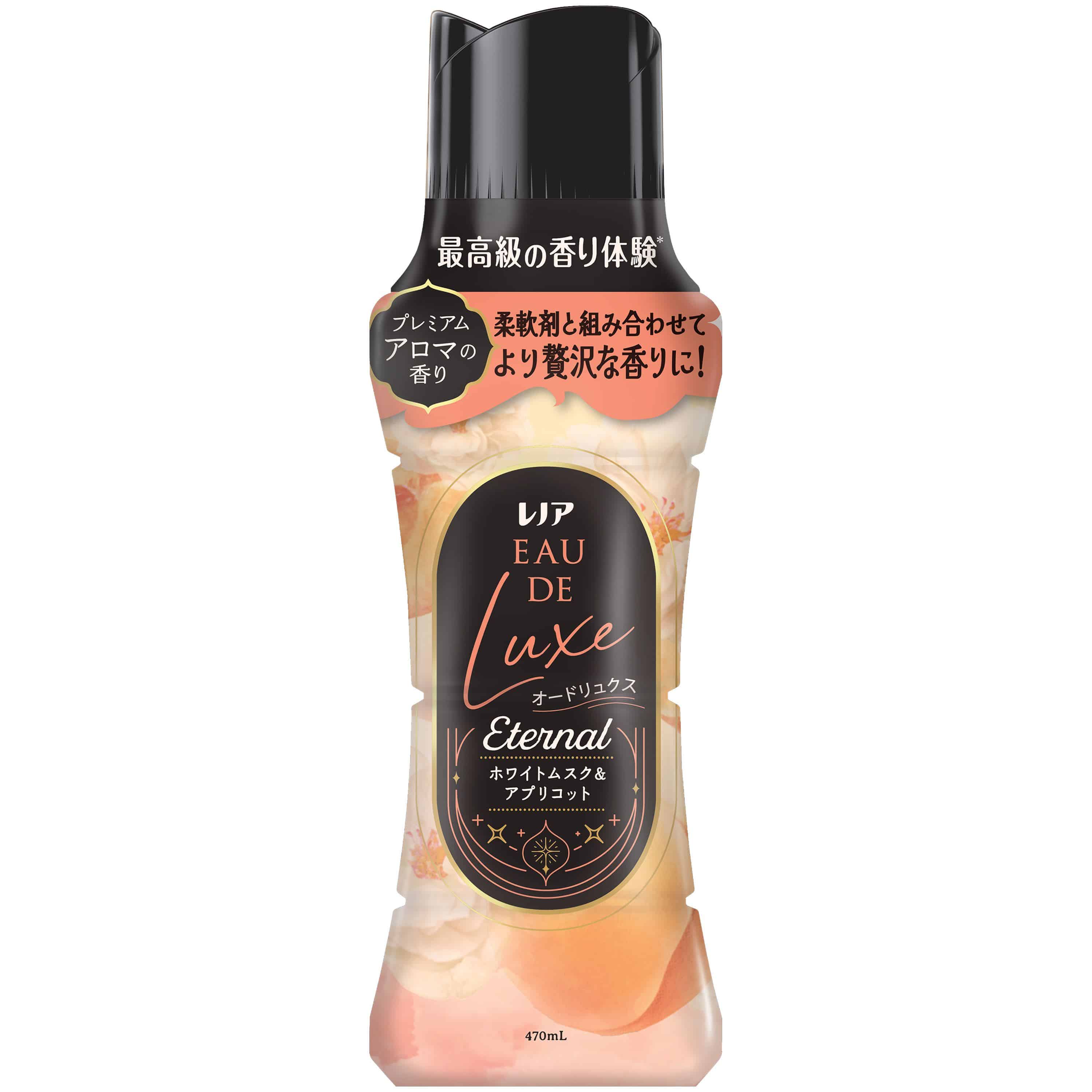 Ｐ＆Ｇジャパン レノアオードリュクスアロマジュエルエターナルホワイトムスク&アプリコットの香り本体 470mL/パック（ご注文単位1パック）【直送品】