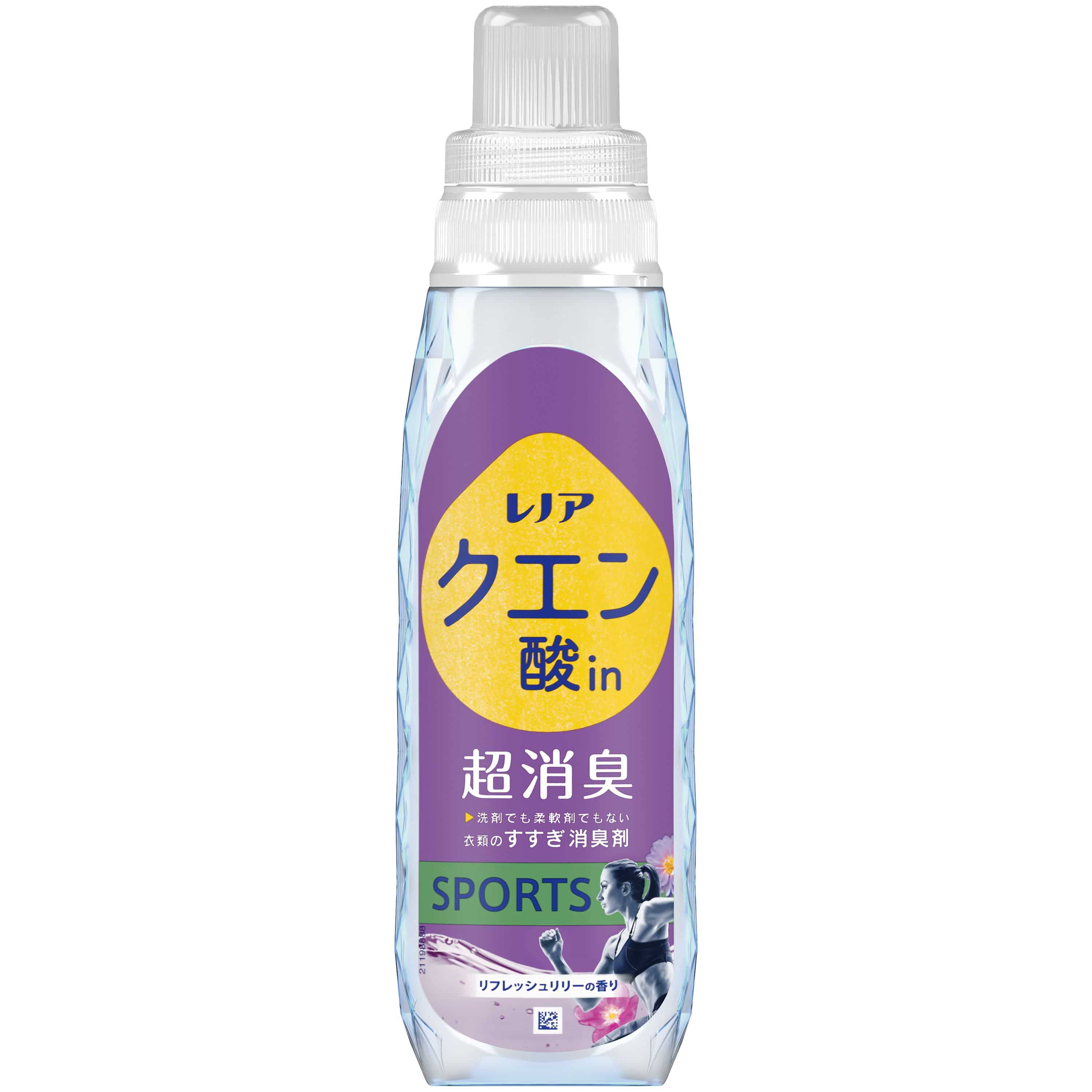 Ｐ＆Ｇジャパン レノアクエン酸in超消臭SPORTSリフレッシュリリーの香り本体 430mL/パック（ご注文単位1パック）【直送品】