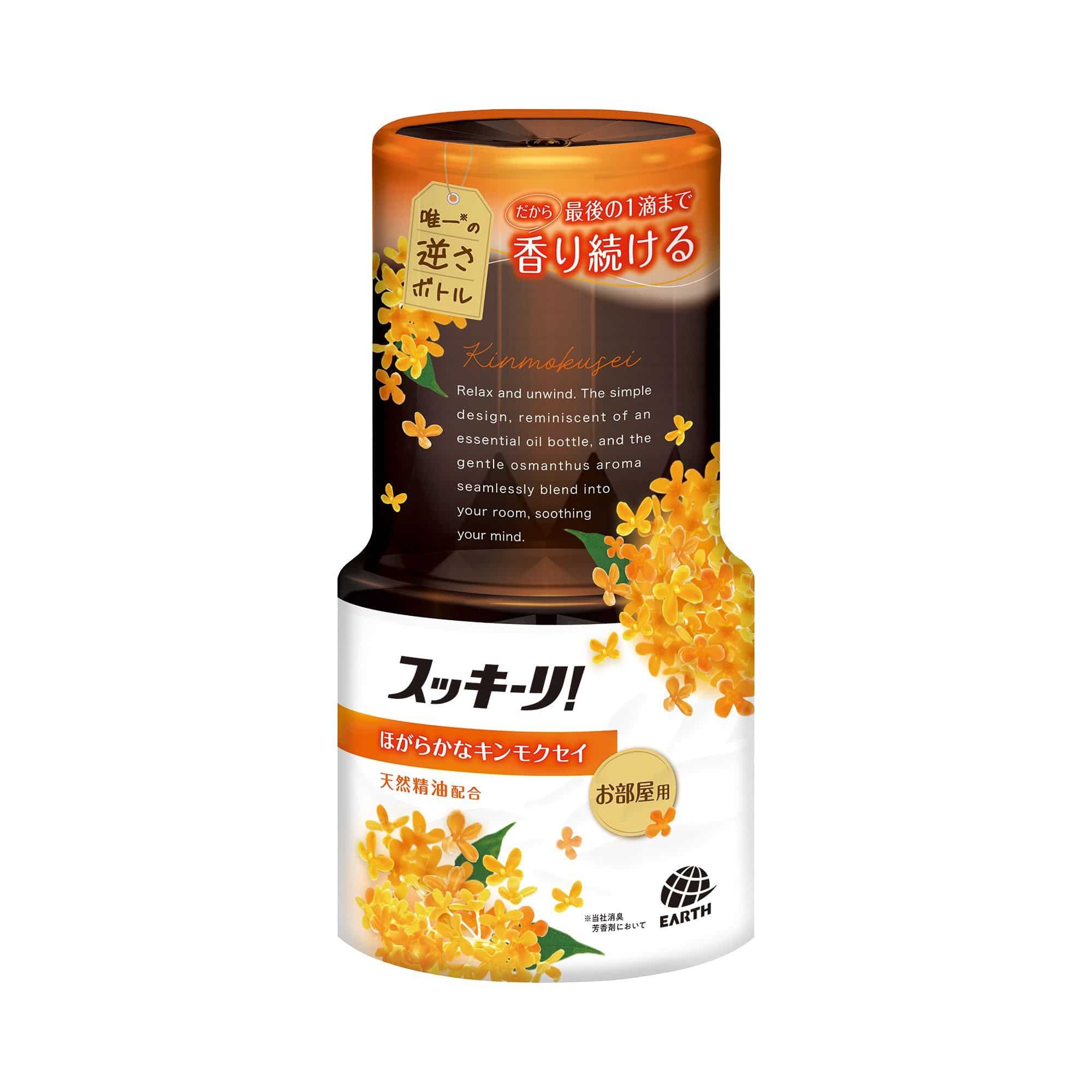 アース製薬 スッキーリ! お部屋用 キンモクセイ 400mL/パック(ご注文単位1パック)【直送品】