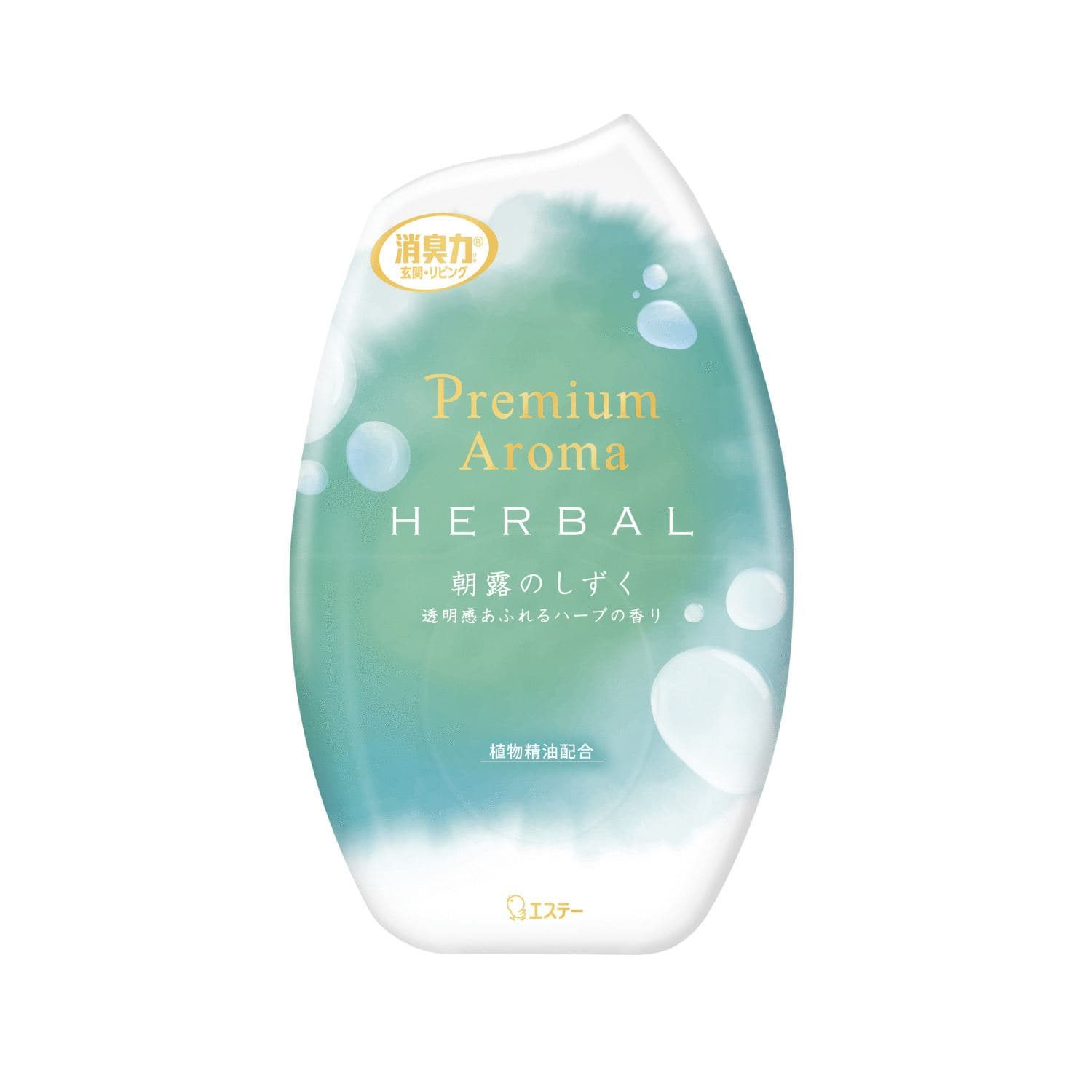 エステー お部屋の消臭力 Premium Aroma 朝露のしずく 400mL/パック(ご注文単位1パック)【直送品】