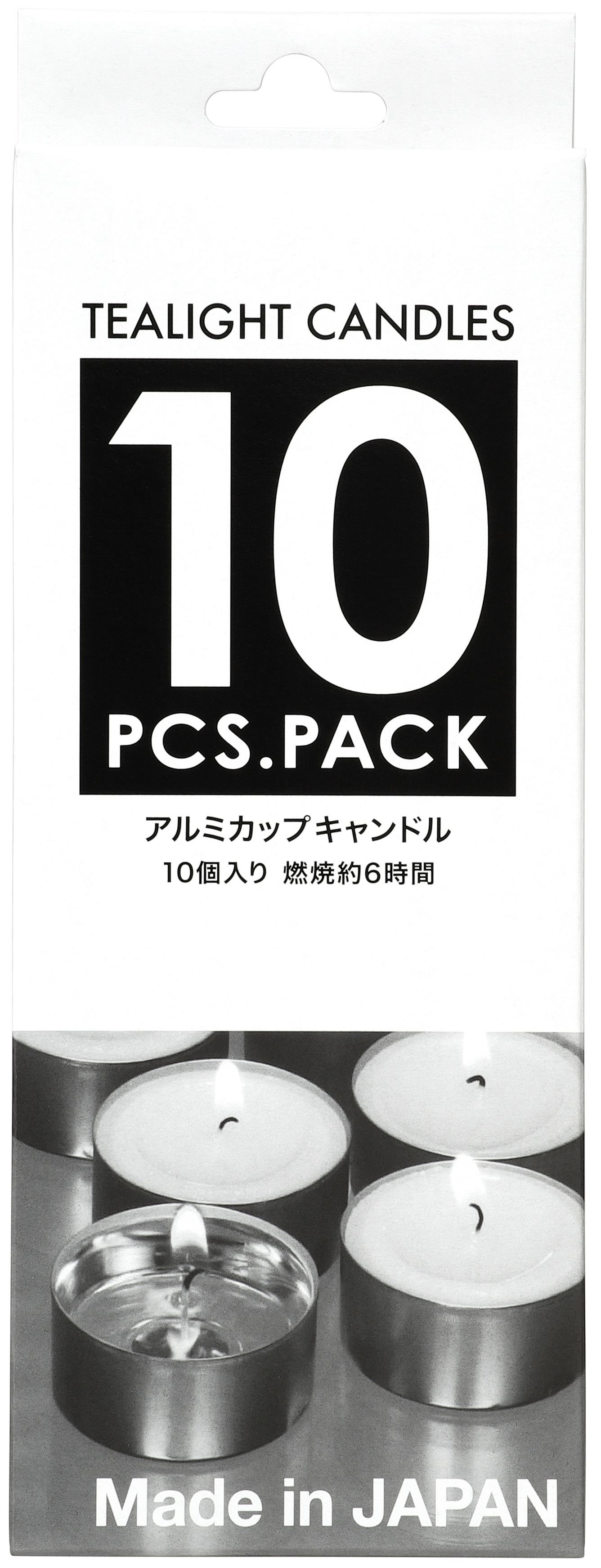 カメヤマ 日本製のキャンドルアルミカップ10個 150G/パック（ご注文単位1パック）【直送品】