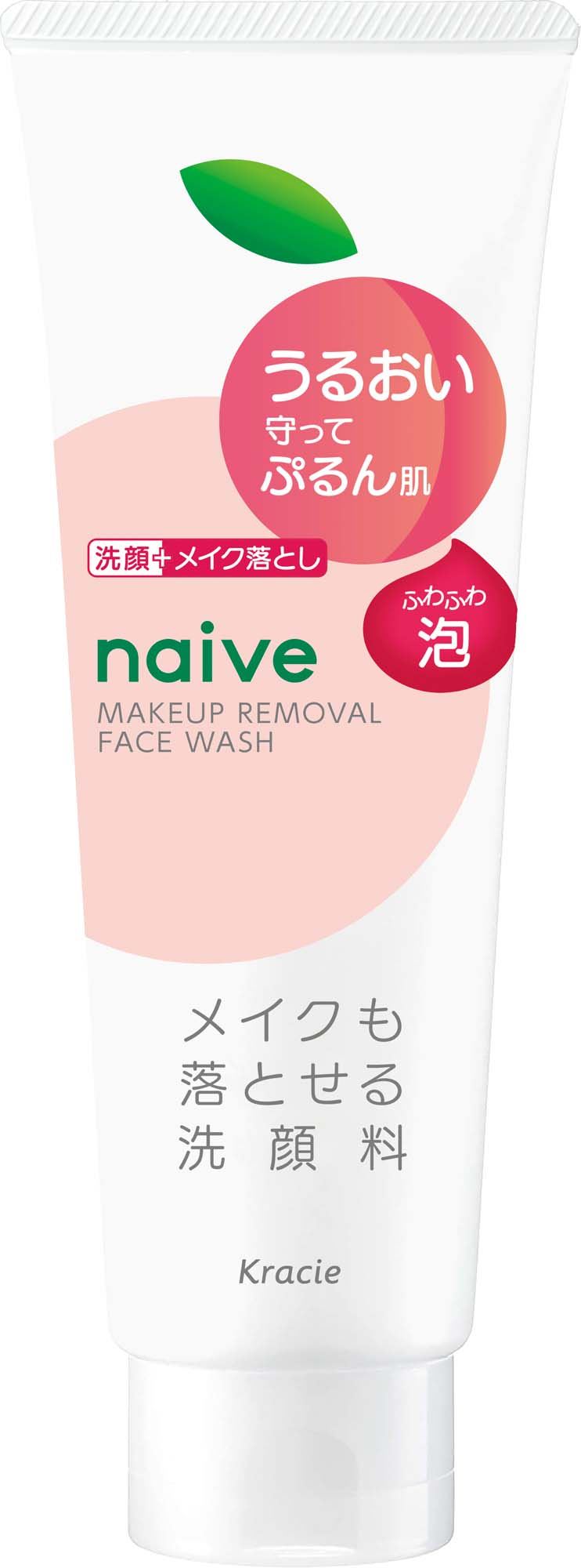 クラシエホームプロダクツ販売 ナイーブ メイク落とし洗顔フォーム(うるおい) 180G/パック（ご注文単位1パック）【直送品】