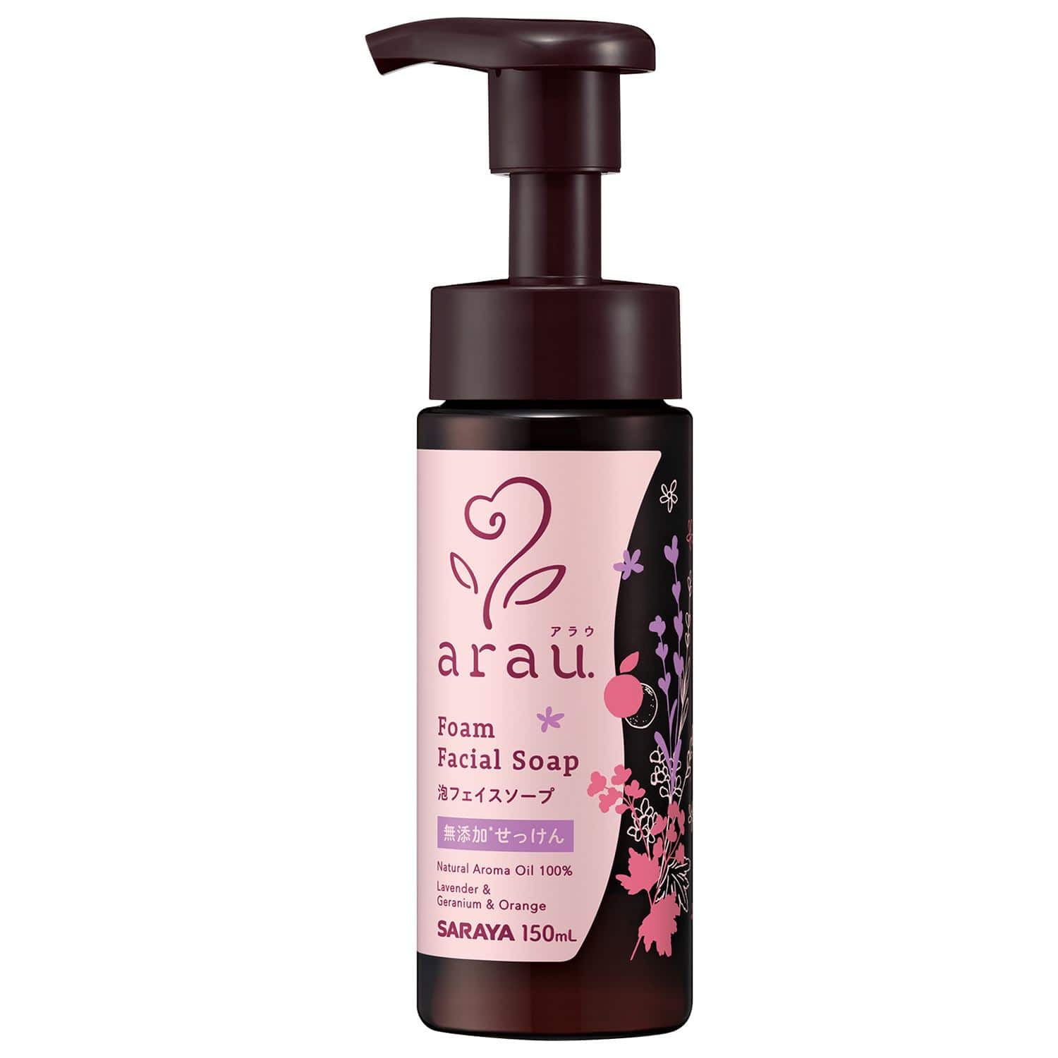 サラヤ アラウ. 泡フェイスソープ 150mL 150mL/パック（ご注文単位1パック）【直送品】