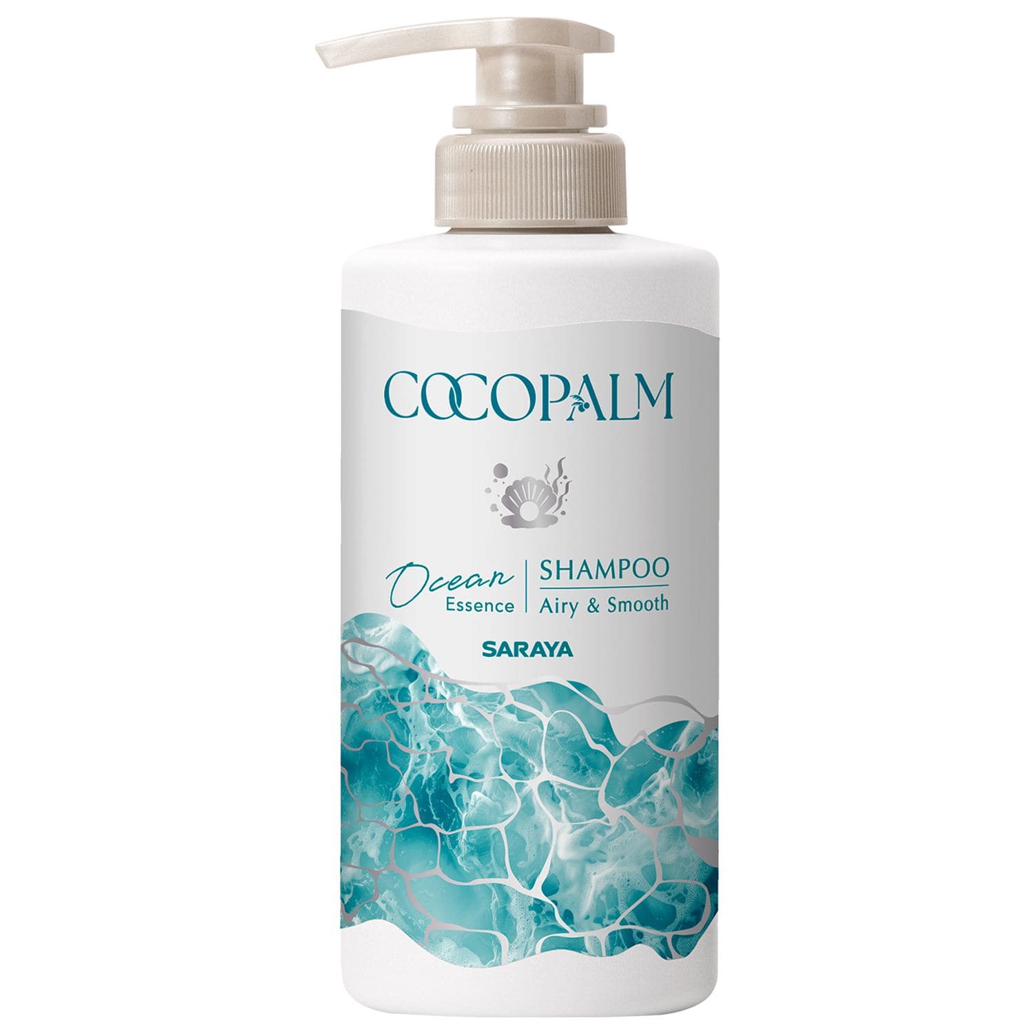 サラヤ ココパーム オーシャンエッセンスシャンプー 450ml 450mL/パック（ご注文単位1パック）【直送品】