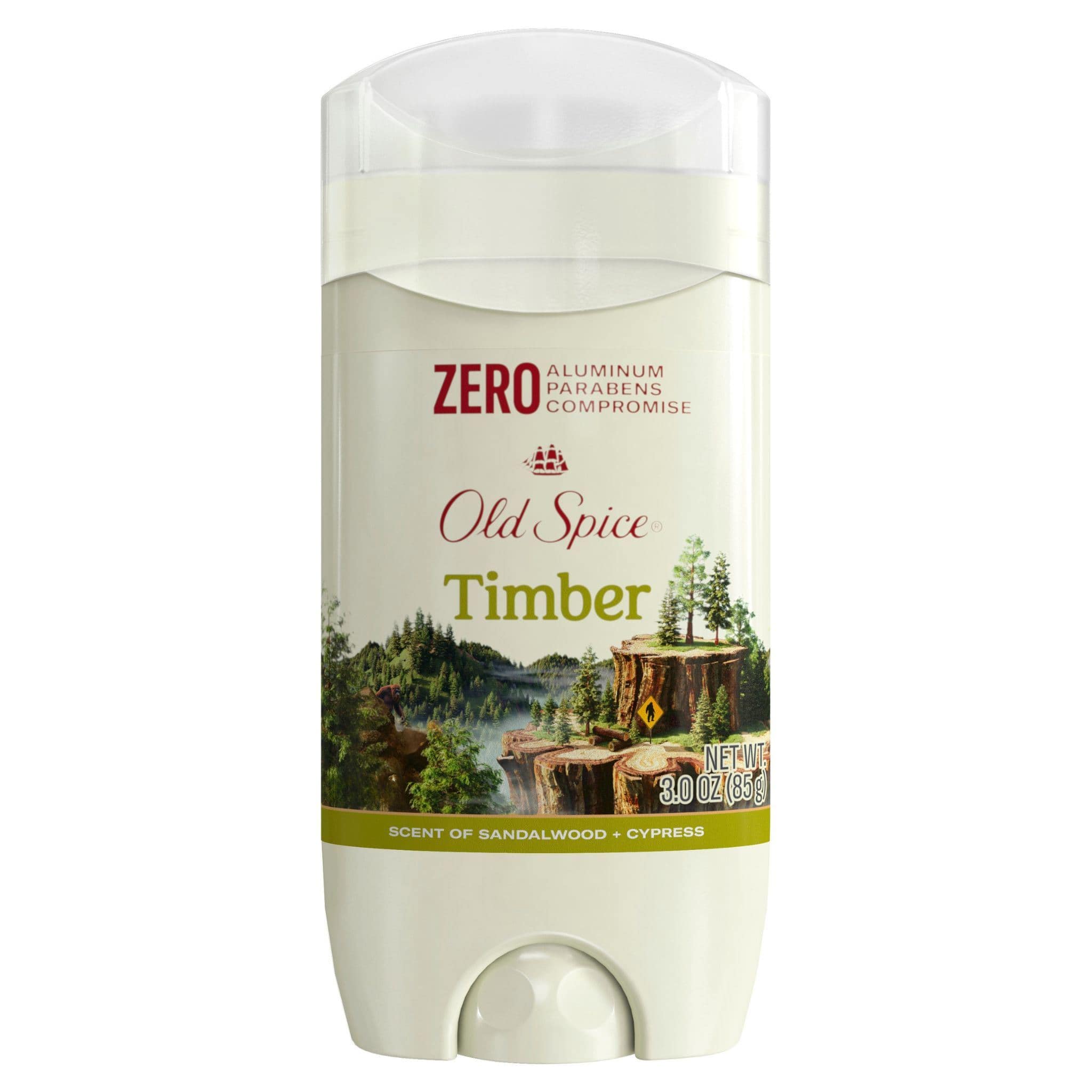 シナジートレーデイング オールドスパイス フレグランスバー アルミニウムフリー ティンバーウィズサンダルウッド サイプレスセント 85G/パック（ご注文単位1パック）【直送品】