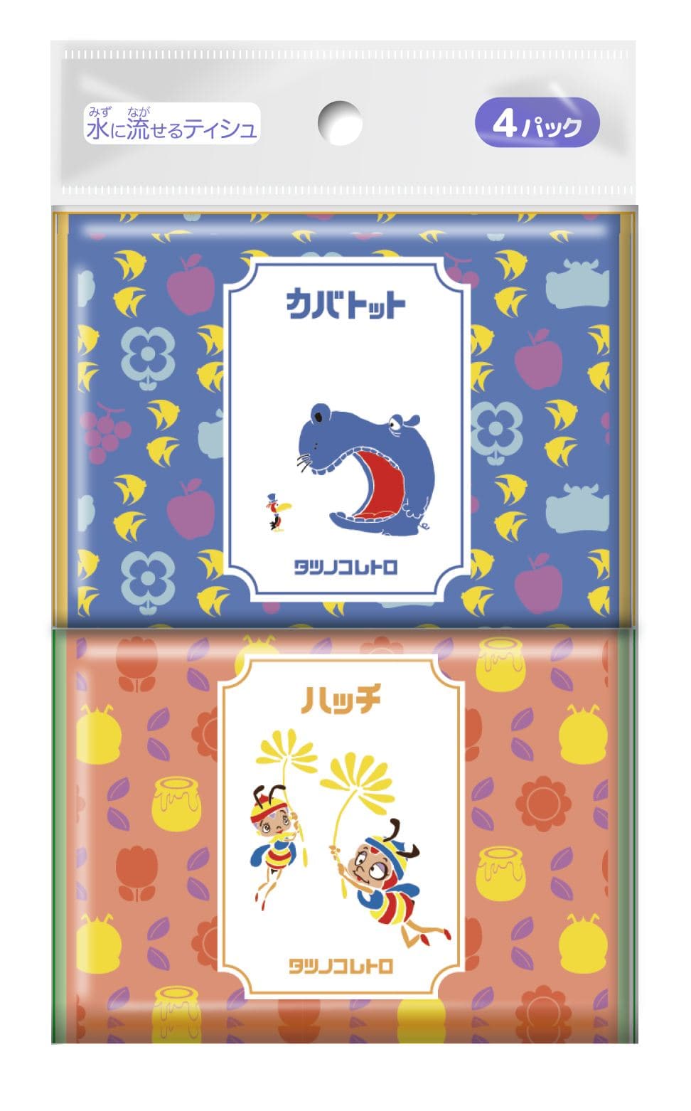 ダイレイ タツノコレトロ4個組 4個/パック（ご注文単位1パック）【直送品】