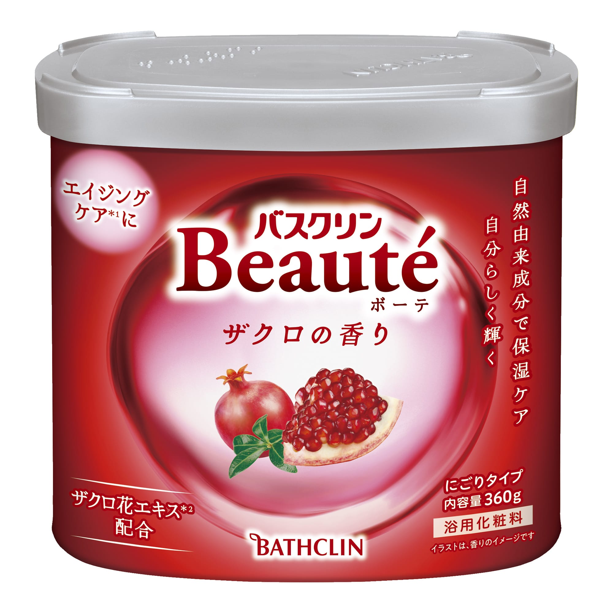 バスクリン バスクリン ボーテ ザクロの香り 360G/パック（ご注文単位1パック）【直送品】
