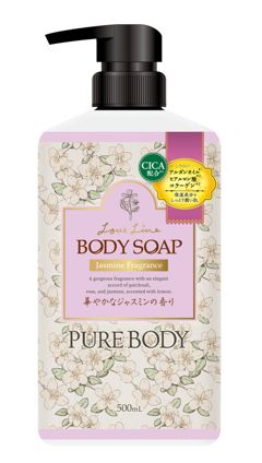 ミツエイ ラブライン ピュアボディジャスミンの香り 本体 500mL/パック（ご注文単位1パック）【直送品】