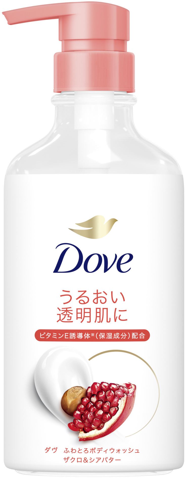 ユニリーバ・ジャパン ダヴ ふわとろボディウォッシュ ザクロ&シアバター ポンプ 450G/パック（ご注文単位1パック）【直送品】