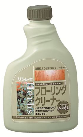 リンレイ フローリングクリーナー ハーブの香り 付替 400mL/パック（ご注文単位1パック）【直送品】