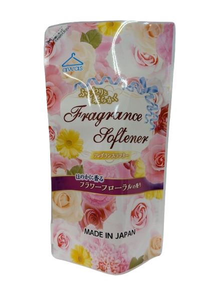 ロケット石鹸 フレグランスソフターフラワーフローラルの香り 詰替用 350mL/パック（ご注文単位1パック）【直送品】