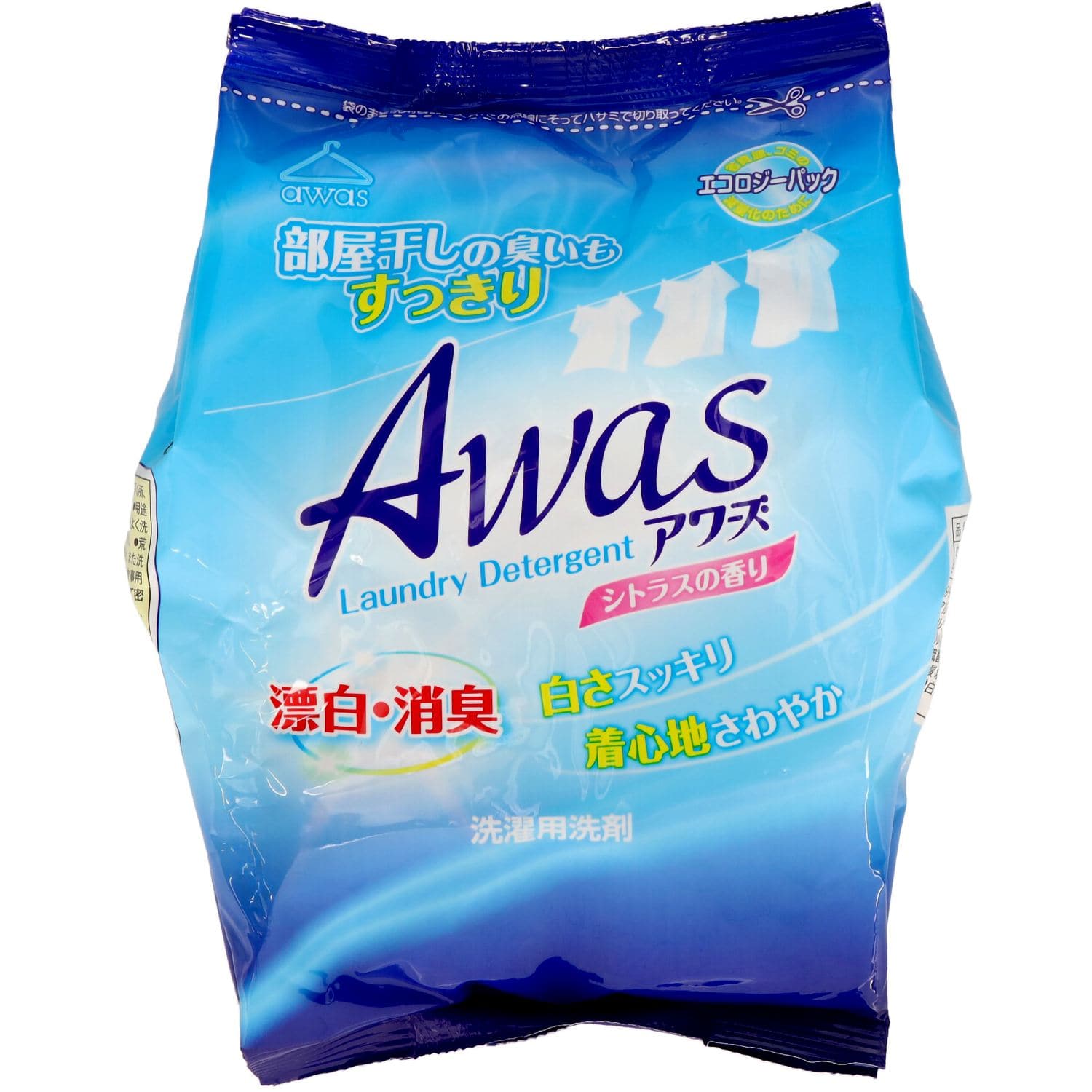ロケット石鹸 粉末洗剤エコパック 800G/パック（ご注文単位1パック）【直送品】