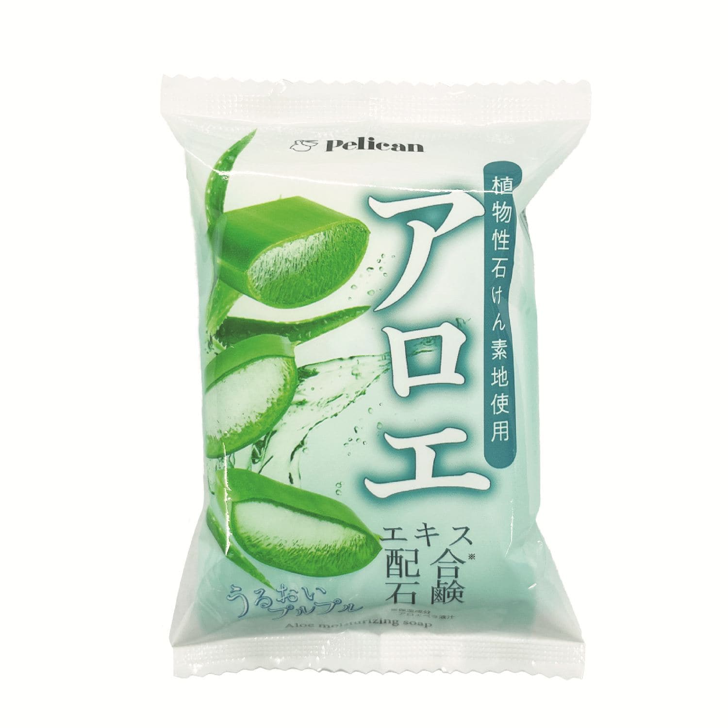 ペリカン石? ペリカン モイスチャーソープ アロエ 1個/パック（ご注文単位1パック）【直送品】