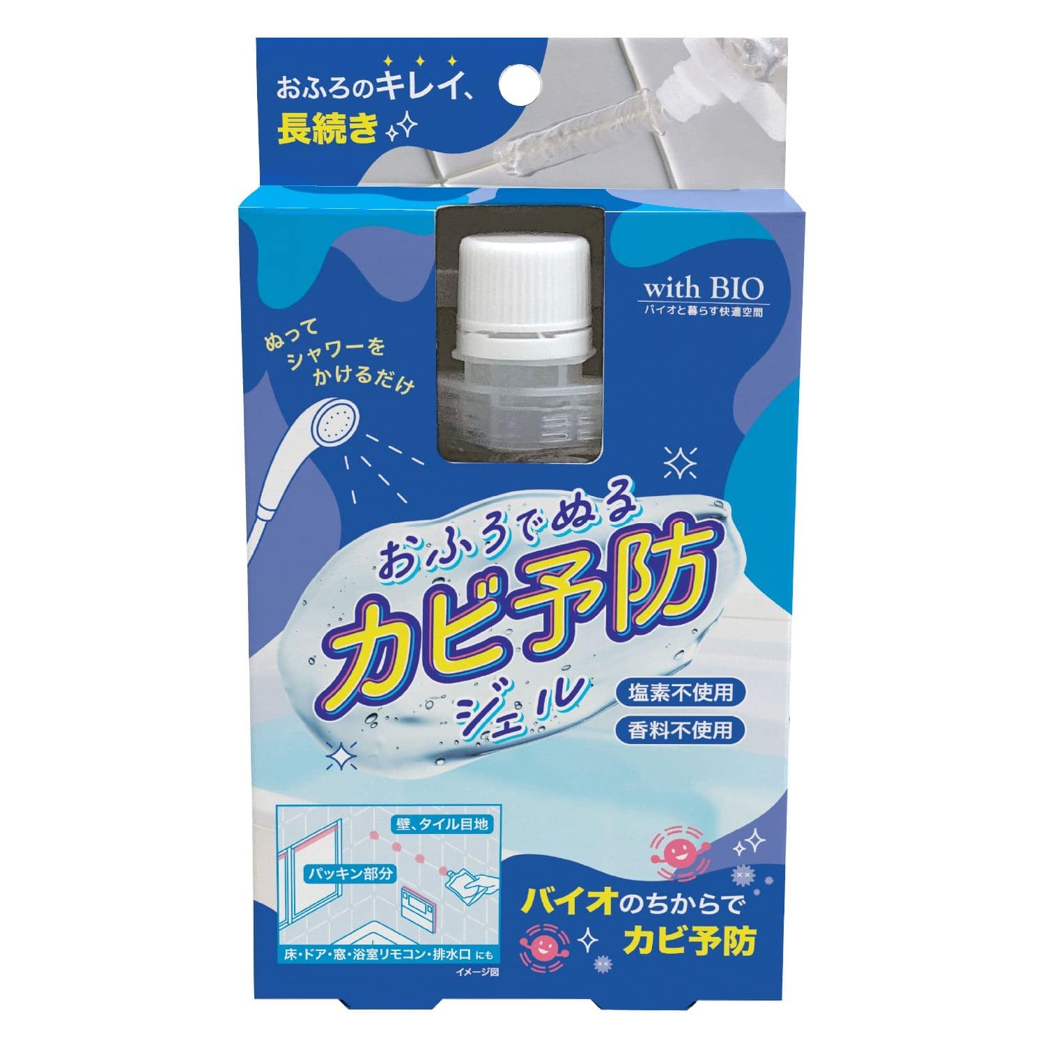 高森コーキ おふろでぬるカビ予防ジェル 100G/パック（ご注文単位1パック）【直送品】