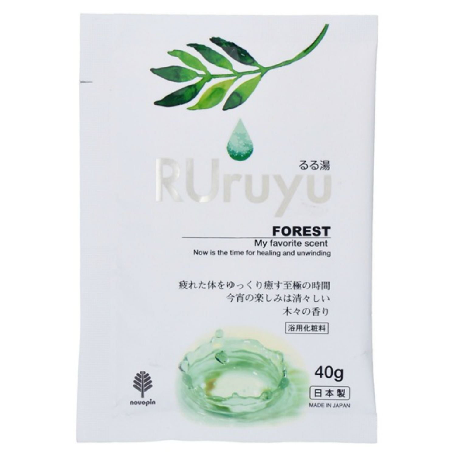 小久保工業所 るる湯 木々の香り 40G/パック（ご注文単位1パック）【直送品】