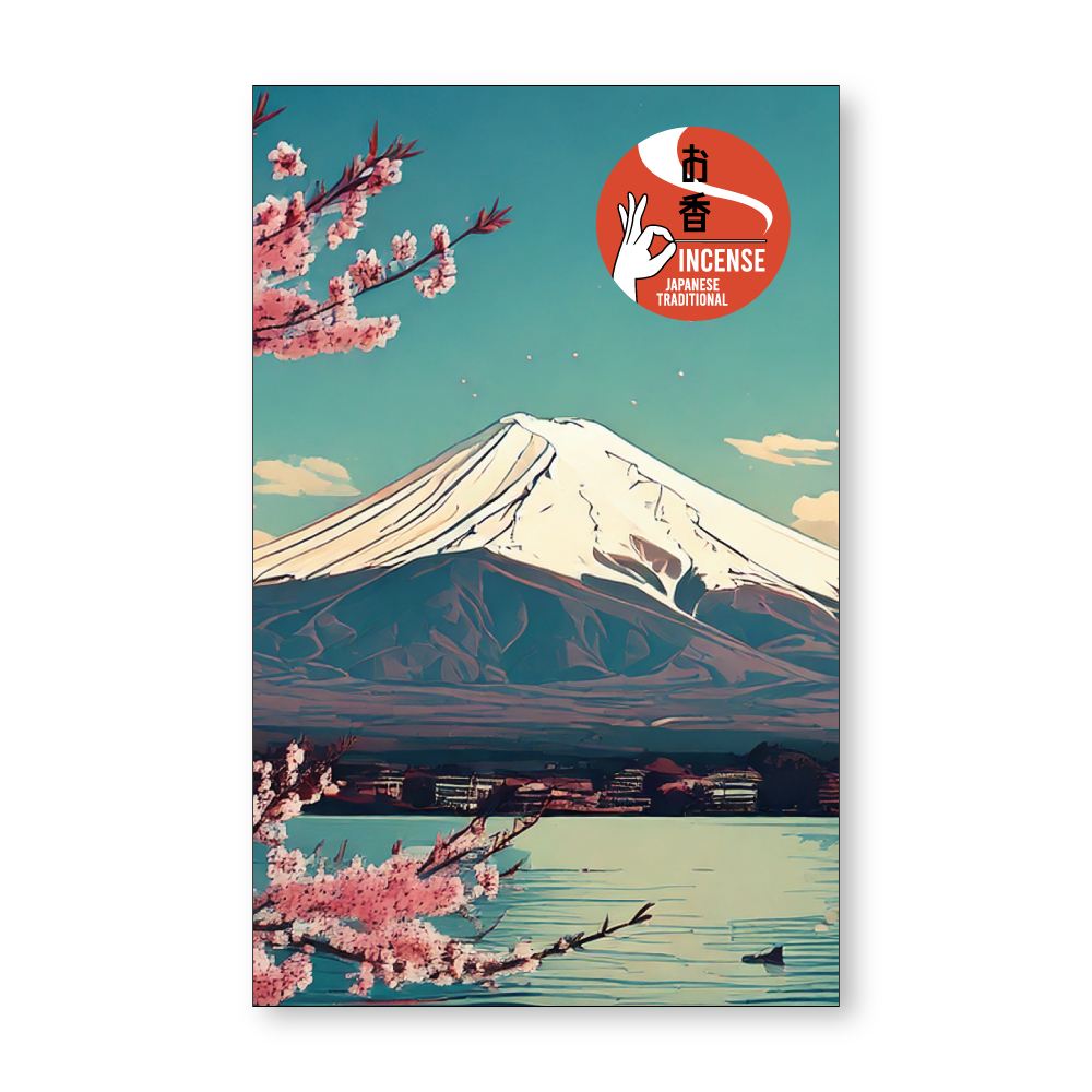 日本香堂 お土産インセンス 白檀の香り 富士山 8本/パック（ご注文単位1パック）【直送品】