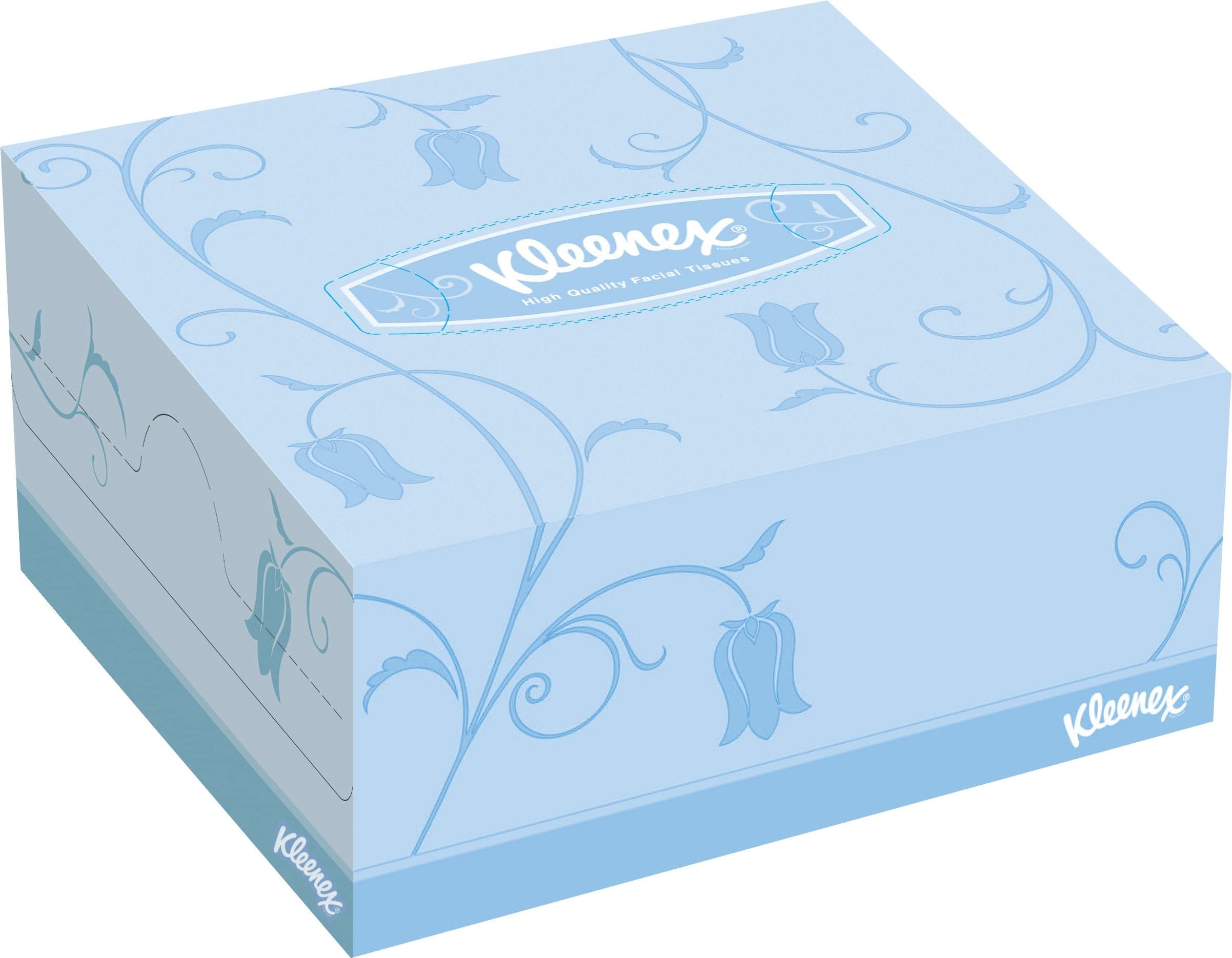 日本製紙クレシア クリネックスティシューハーフ 50組/パック（ご注文単位1パック）【直送品】