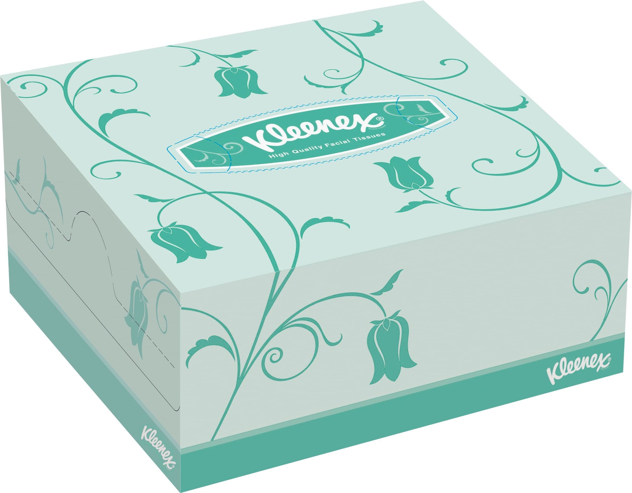 日本製紙クレシア クリネックスティシューハーフ1/2カット 100組/パック（ご注文単位1パック）【直送品】