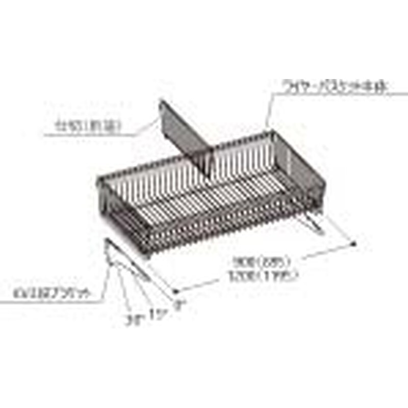 タテヤマアドバンス S67116N）ワイヤーバスケット傾斜セット  1セット（ご注文単位1セット) 【直送品】