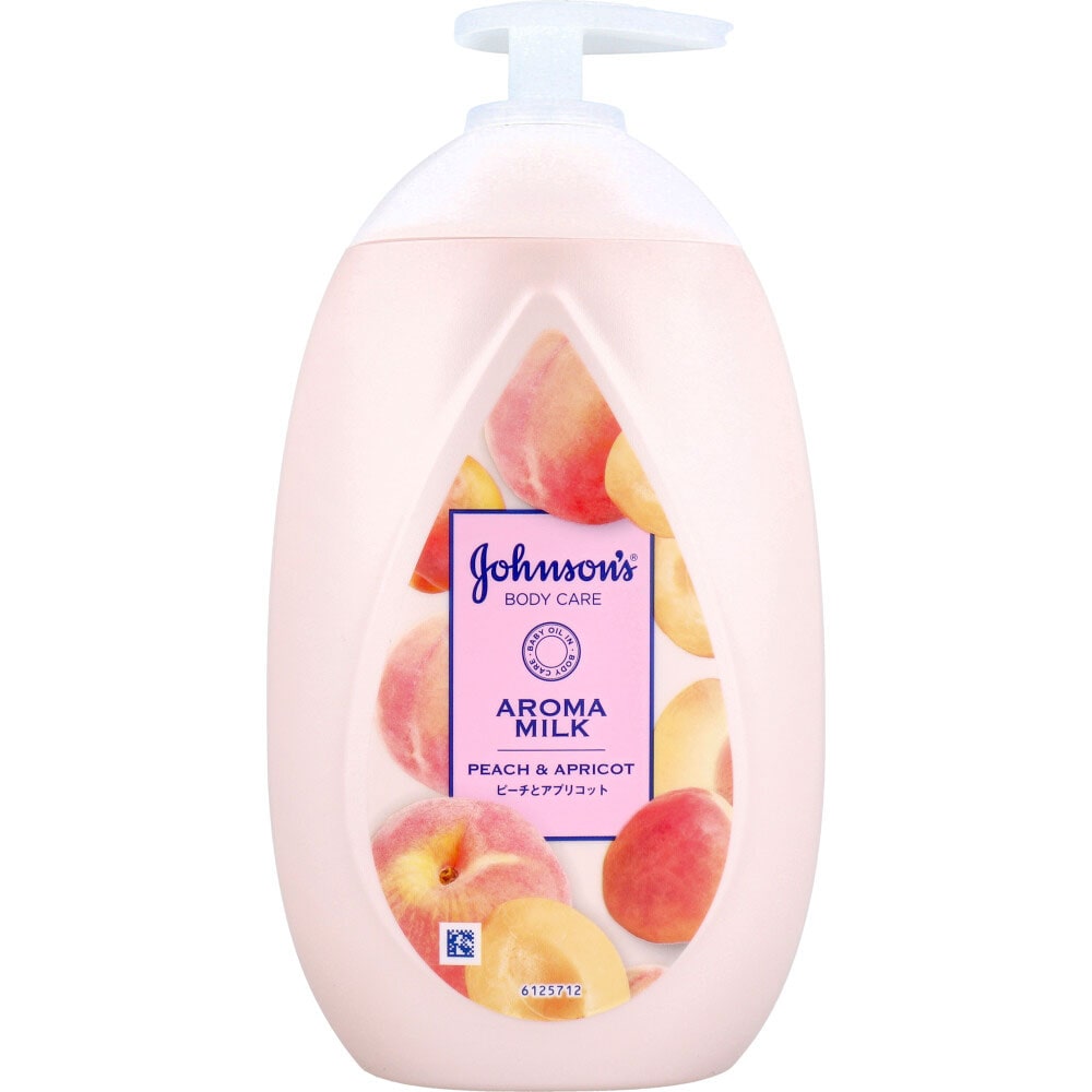 JNTLコンシューマーヘルス　ジョンソンボディケア ラスティングモイスチャー アロマミルク ピーチとアプリコットの香り 500mL　1個（ご注文単位1個）【直送品】
