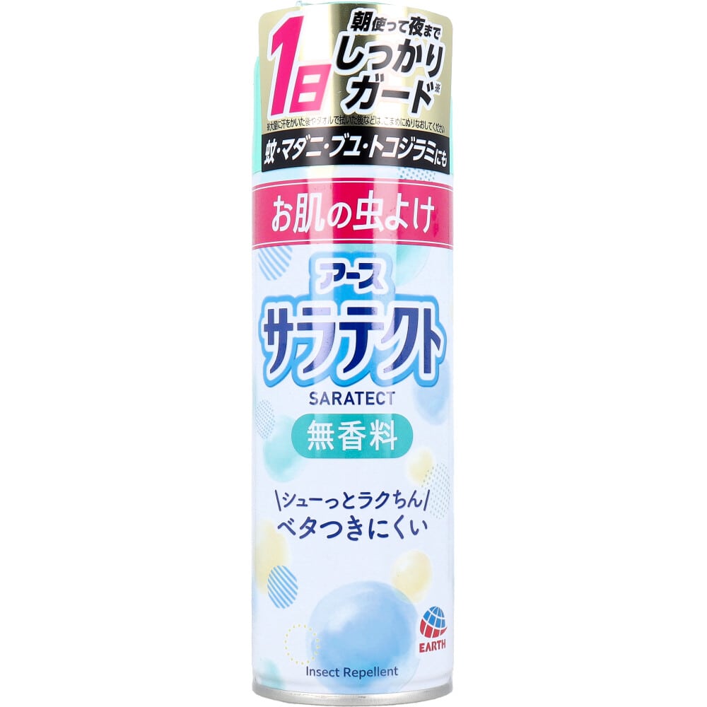 アース製薬 アース サラテクト 虫よけ 無香料 200mL 1個(ご注文単位1個)【直送品】