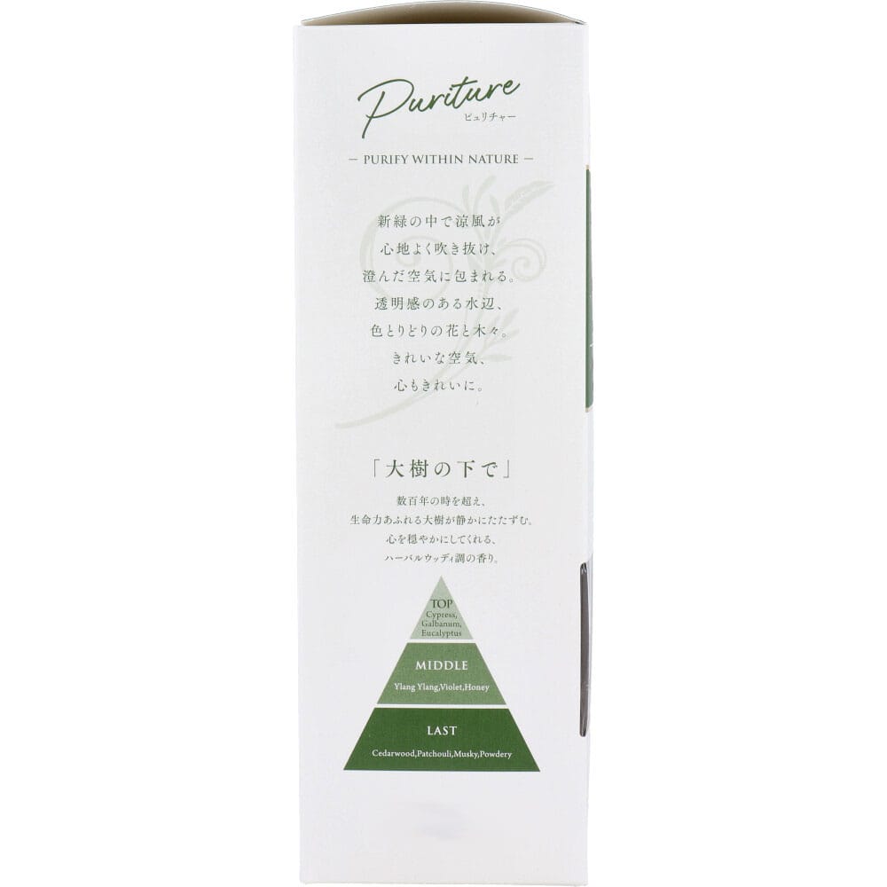 アース製薬 Sukki-ri! CORK+STICK REED DIFFUSER Puriture 大樹の下で 100mL 1セット(ご注文単位1セット)【直送品】