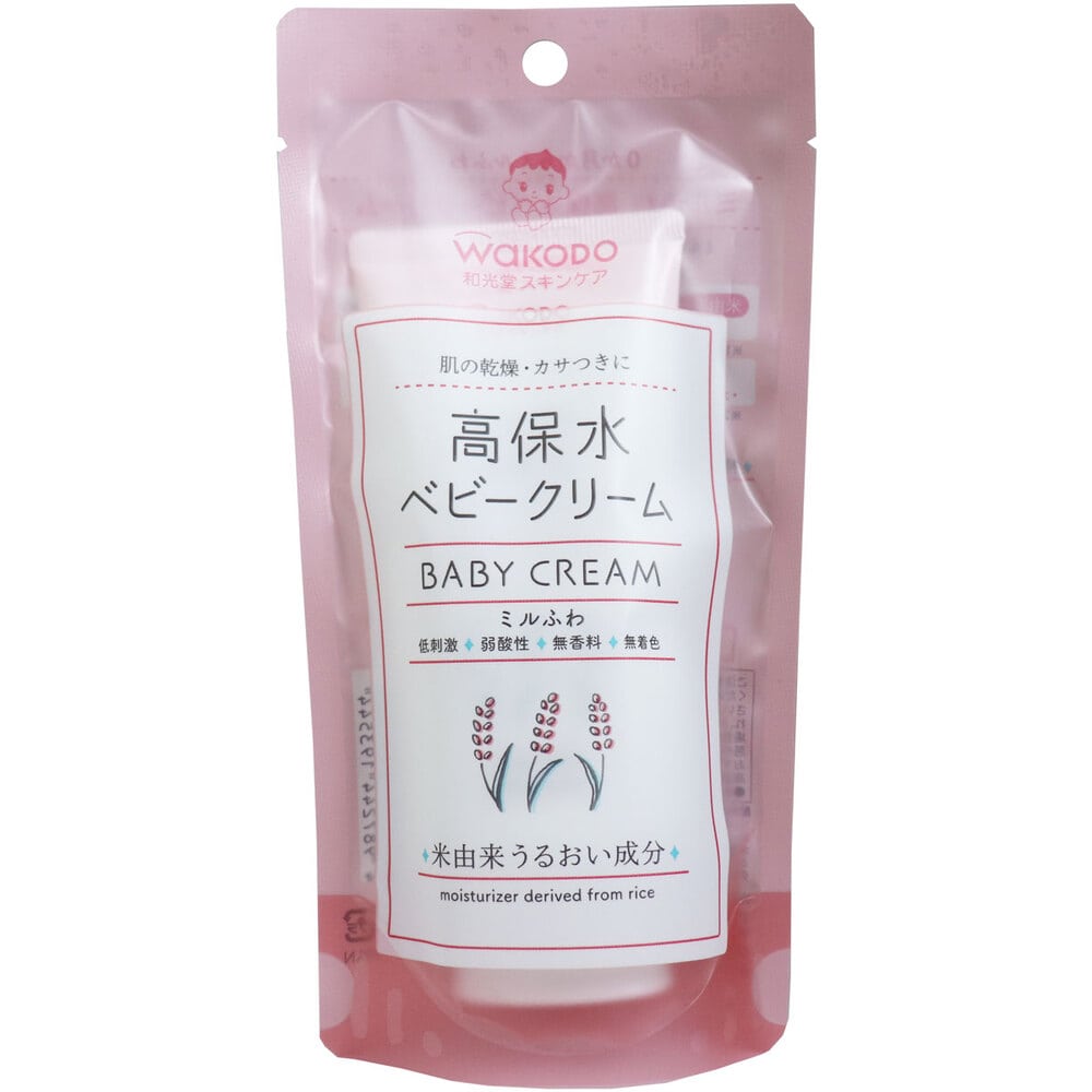 アサヒグループ食品　和光堂 ミルふわ 高保水ベビークリーム 顔・からだ用 70g　1個（ご注文単位1個）【直送品】