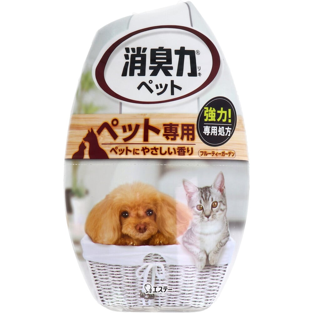 エステー お部屋の消臭力 ペット用 フルーティーガーデン 400mL 1個(ご注文単位1個)【直送品】