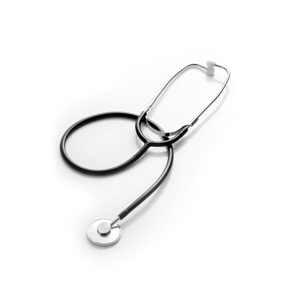 カネイシ FOCAL(フォーカル) シングルヘッド聴診器 FC-200 ブラック 1個(ご注文単位1個)【直送品】