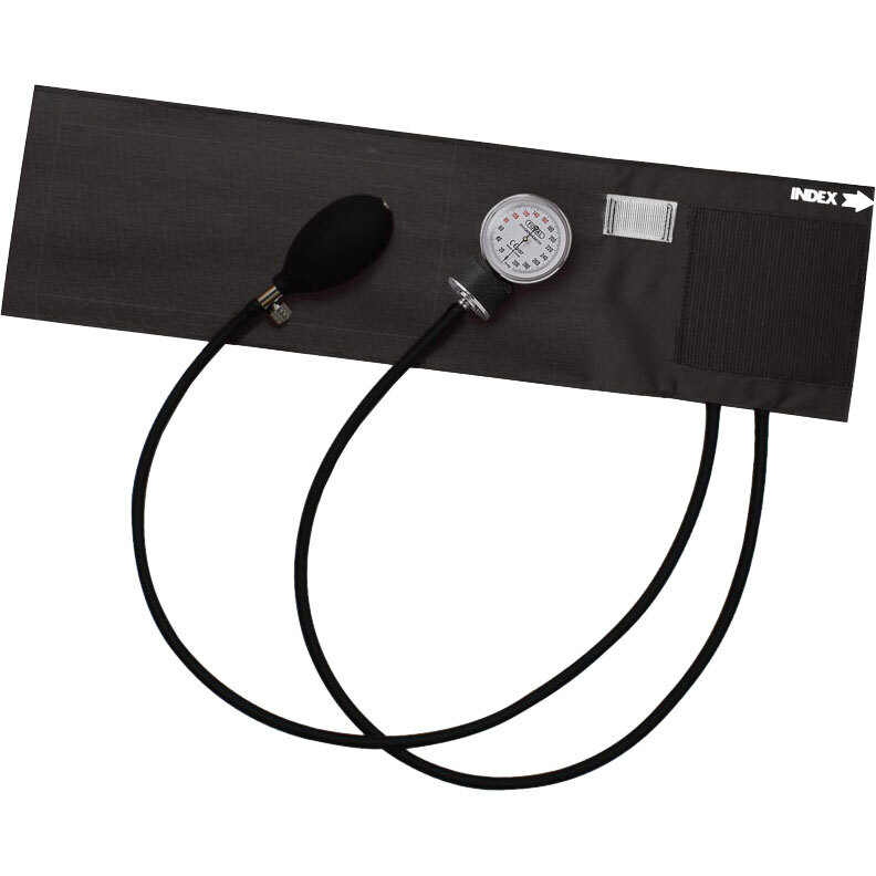 カネイシ FOCAL アネロイド血圧計 FC-100V ナイロンカフ ダークグレー 1個(ご注文単位1個)【直送品】