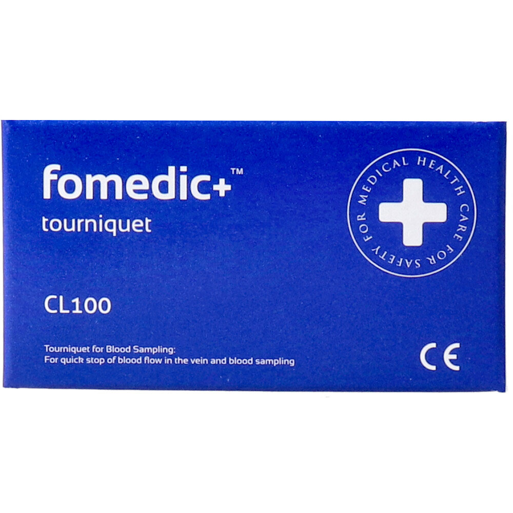 カネイシ フォーメディックプラス ワンタッチ駆血帯 CL100 ブルー 1本(ご注文単位1本)【直送品】