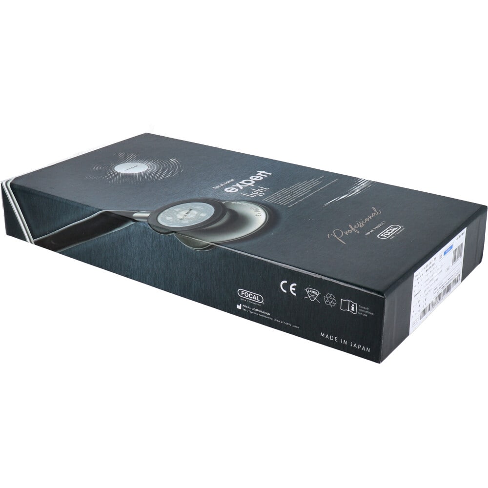 カネイシ　ライトウェイト聴診器 フォーカルトーン エキスパート ライト セイルブルー　1個（ご注文単位1個）【直送品】