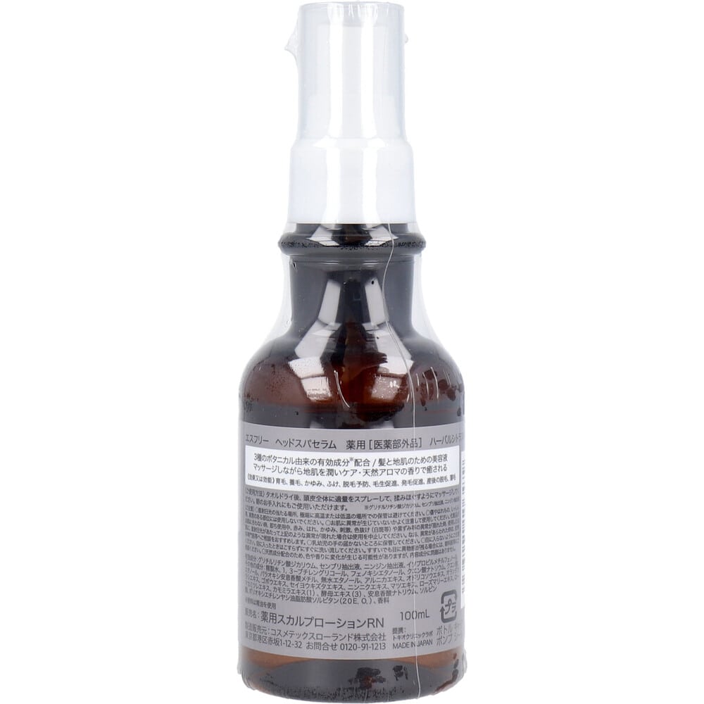 コスメテックスローランド エスフリー 薬用ヘッドスパセラム ハーバルシトラスの香り 100mL 1個(ご注文単位1個)【直送品】