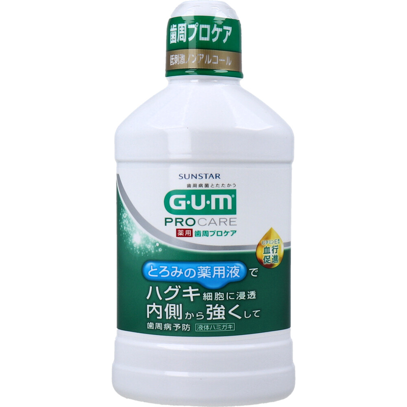 サンスター　GUM ガム 薬用 歯周プロケア デンタルリンス 420mL　1個（ご注文単位1個）【直送品】