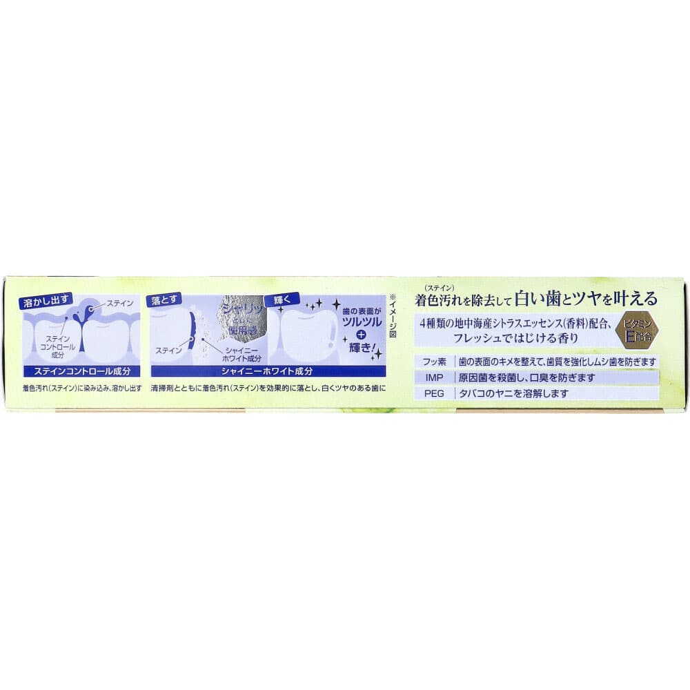 サンスター Ora2(オーラツー) プレミアム ステインクリア ペースト シャイニーシトラスミント 100g 1個(ご注文単位1個)【直送品】